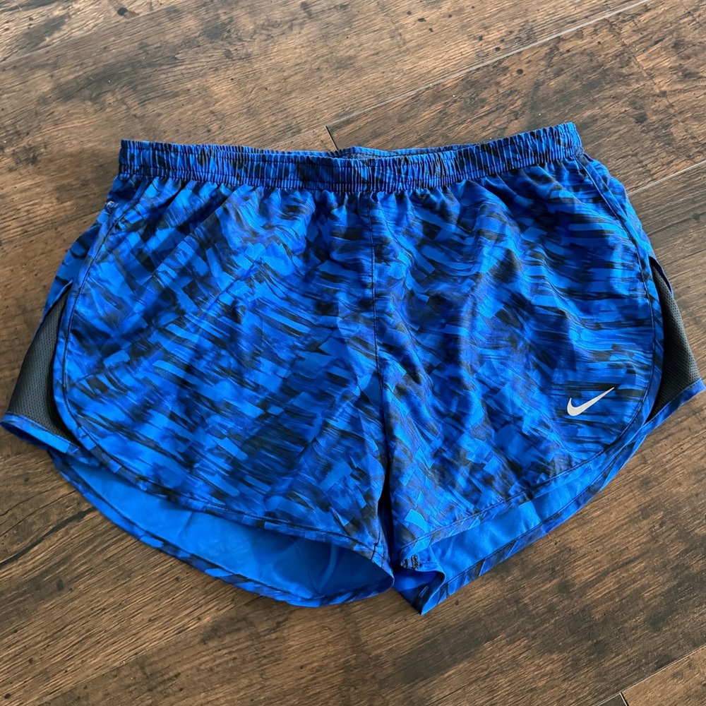 🏃‍♀️ Nike Dri-Fit Running Shorts | Blue Print | Size Small